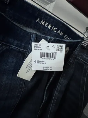 American Eagle NWT  Dreamy Drape Wide Leg Jeans thumbnail 4