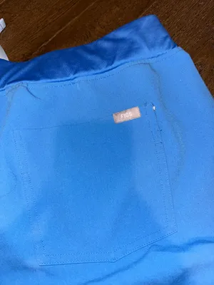 FIGS Capri Blue Scrub Set thumbnail 6