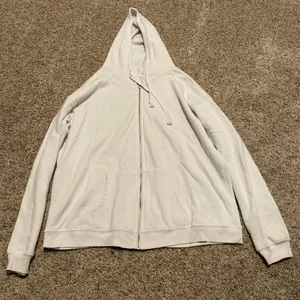 Full Tilt White Zip-Up Hoodie thumbnail 1