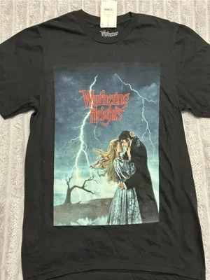 Wuthering Heights Graphic T-Shirt — Black — Size XS thumbnail 1