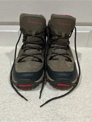 BearPaw tan and Pink Women's Winter Hiking Boots thumbnail 2