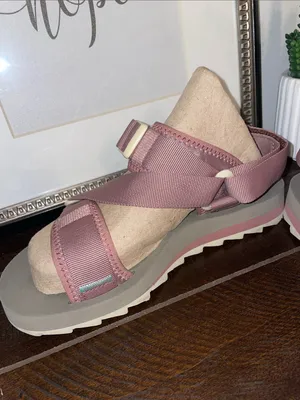 Merrell Alpine Strap Pink Strappy Sandals Size 8 in Burlwood thumbnail 6