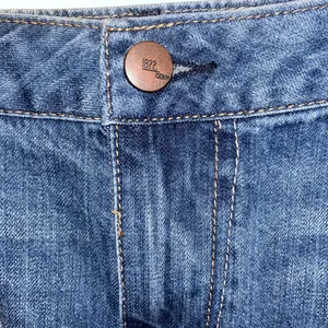 1822 Denim NEW Denim Blue Jean Skirt NWT Frayed Hem Mini Short thumbnail 3