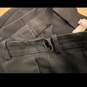 Women navy H&M ankle length dress Pants slacks thumbnail 3