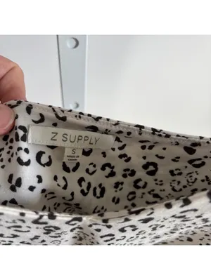 Z Supply NWOT Women's Mirabel Cheetah Print Tank Cami Size S thumbnail 5