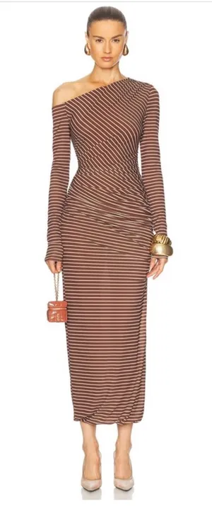 Ronny Kobo AnnaMaria One Shoulder Maxi Dress thumbnail 1