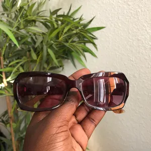 Vintage 90s Y2K Dickies Retro Baddie Cyber Goth Vixen Mcbling Pink Round Square Chunky Sunglasses #2000s #streetwear #Alternative #Whimsygoth #Grunge Biker thumbnail 4
