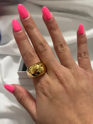 gold bubble ring thumbnail 1