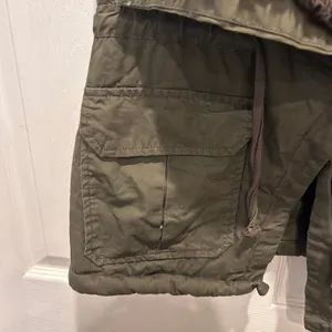 Altar'd State Olive Green Faux Fur Lined Utility Vest Small Granola Cabincore thumbnail 4