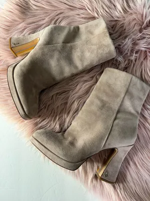 Sam Edelman Jaye Suede Heeled Boots Size 7,5 thumbnail 2