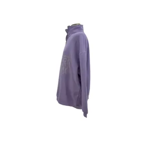 Mayfair Group Choose Kindness Quarter Zip Oversized Lavender‎ Sweatshirt XXL thumbnail 6