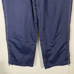 North End Women’s Casual Lined Windbreaker Pants Blue Grey Luster Size Large NWT thumbnail 3