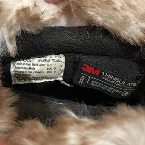 Time & Tru Black Thinsulate Faux Fur Quilted Boots Womens Size 7 Winter thumbnail 2