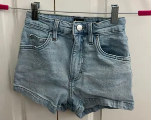 Free People Lee High Rise Denim Shorts thumbnail 1