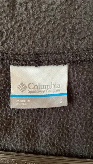 Columbia Black Zipup Fleece thumbnail 4
