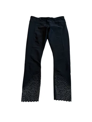 Lululemon Tight Stuff Reflective 7/8 Leggings Crop Athletic Activewear Yoga Run thumbnail 3