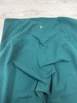Old Navy dark green high-waisted ankle leggings thumbnail 3