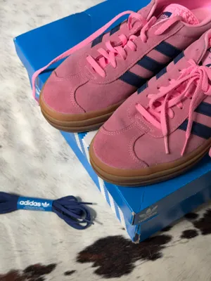 Adidas Gazelle Sneakers Pink Blue Bold thumbnail 3