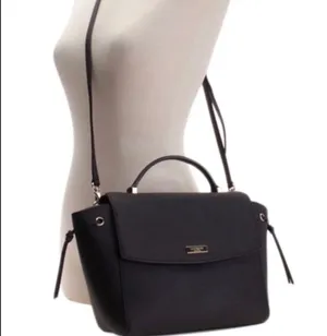 KATE Spade Lilah Saffino leather black satchel thumbnail 1