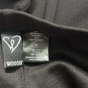 Windsor Black Strapless Gown thumbnail 9