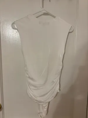 Loft White Bodysuit thumbnail 2