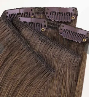 Clip In Hair Extensions Brown Size undefined thumbnail 3