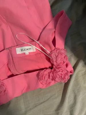 Revolve Mini Dress Pink Floral thumbnail 7