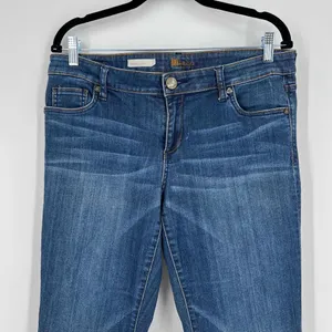 Kut from‎ the Kloth ‘Farrah’ baby boot cut jeans 10 KFTK thumbnail 11