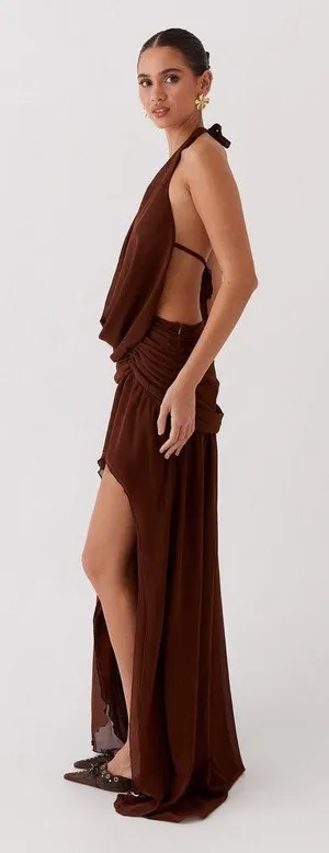 Pepper Mayo Halter Maxi Dress thumbnail 2
