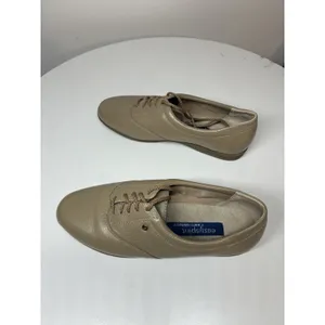 Easy Spirit Women's Motion Lace up Oxford Leather Shoes Size 6.5 Beige thumbnail 2