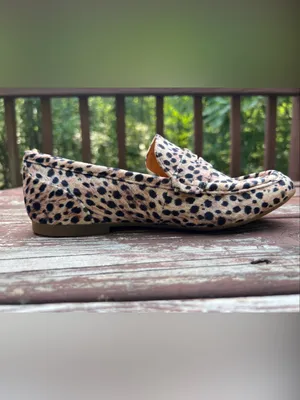 Born Women’s Cheetah Animal Print Slip On Loafers/Shoes, Casual Maximalist|Sz:7M thumbnail 5
