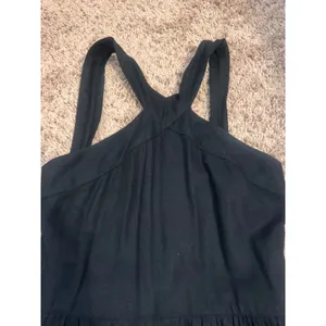 A New Day Black‎ Sleeveless Midi Dress XS Smocked Back thumbnail 3