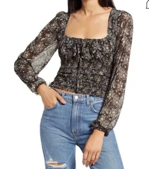 NEW Free People blouse thumbnail 1