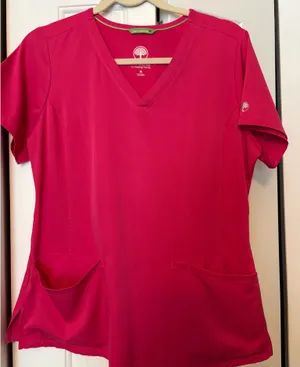 Healing Hands Scrub Top thumbnail 1