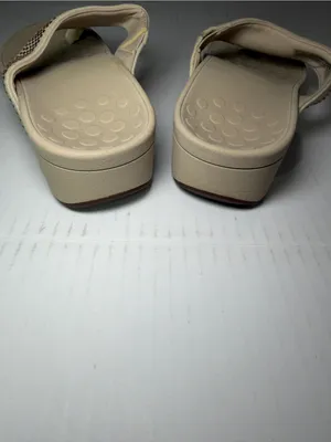 Vionic Tan Rhinestone Thong Sandals thumbnail 2