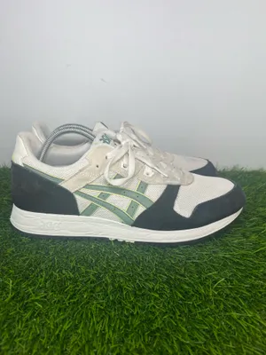 ASICS Gel Lyte Sneakers White Black Green Casual Running Shoes Men’s US 10 thumbnail 3