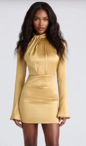 House of CB Dress Mini Satin thumbnail 1