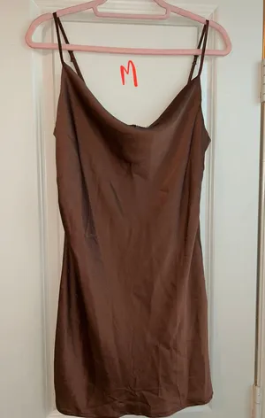 LA Hearts Satin Mini Dress thumbnail 1