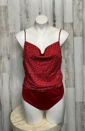 Trixxi red bodysuit size medium thumbnail 1