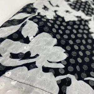 Ruth Skirt Sz XS Black Floral Sequin‎ Chiffon Denim Waist Midi Y2K Anthropologie thumbnail 2