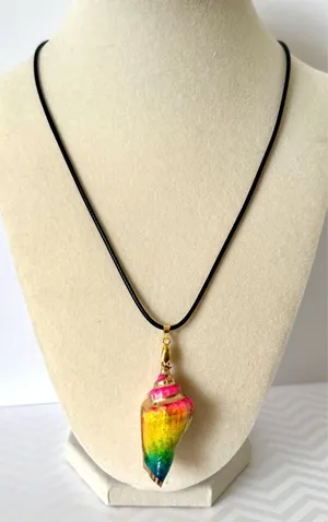 🐚 Seashell Pendant Necklace Multiple thumbnail 3