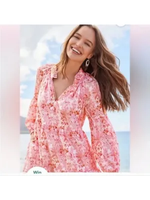 Tommy Bahama Palma Dress Size Medium thumbnail 5