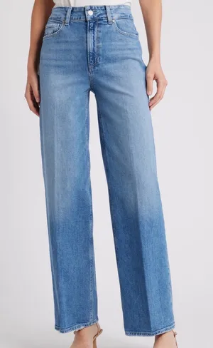 Paige Sasha Wide Leg Women's Jeans NWT thumbnail 1