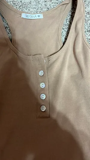 Cute Reoria Bodysuit Brown Size M thumbnail 3