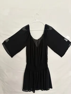 Victoria's Secret Swim Women’s Black Cover-Up Dress M Excellent(A841) thumbnail 6