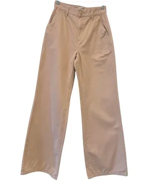 COTTON:ON Wide-Leg Chino Pants Khaki/Beige Women’s Size US 4 (EU 36, AU 8) thumbnail 2