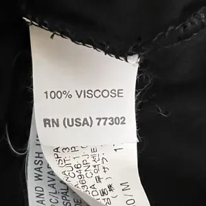 Zara‎ Trafaluc Layered Mini Dress Medium Black Asymmetrical Ruffle Racerback thumbnail 6