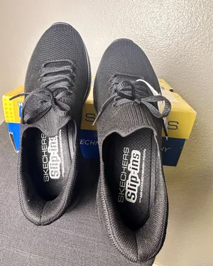 Skechers Hands Free Slip-ins Summits Plus Vibrance Black Vegan Sneakers 150613 thumbnail 1