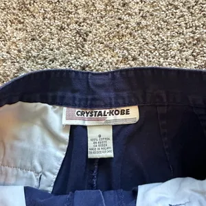 Women’s high rise shorts Blue Size 8 thumbnail 4