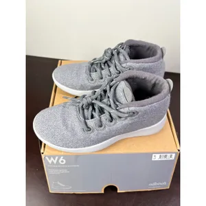 NIB Allbirds Wool Runner-Up Mizzle Grey Water-Repellent Sneakers Size 6 thumbnail 6